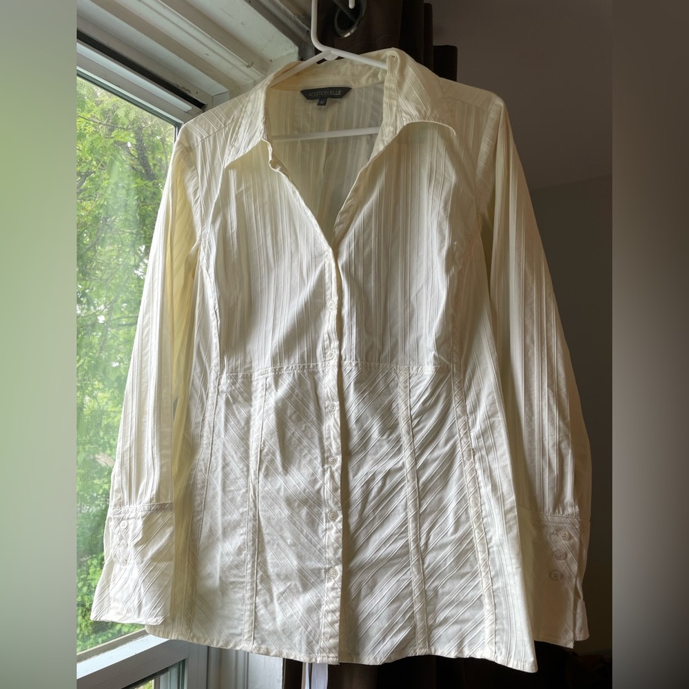Addition Elle Cream Blouse